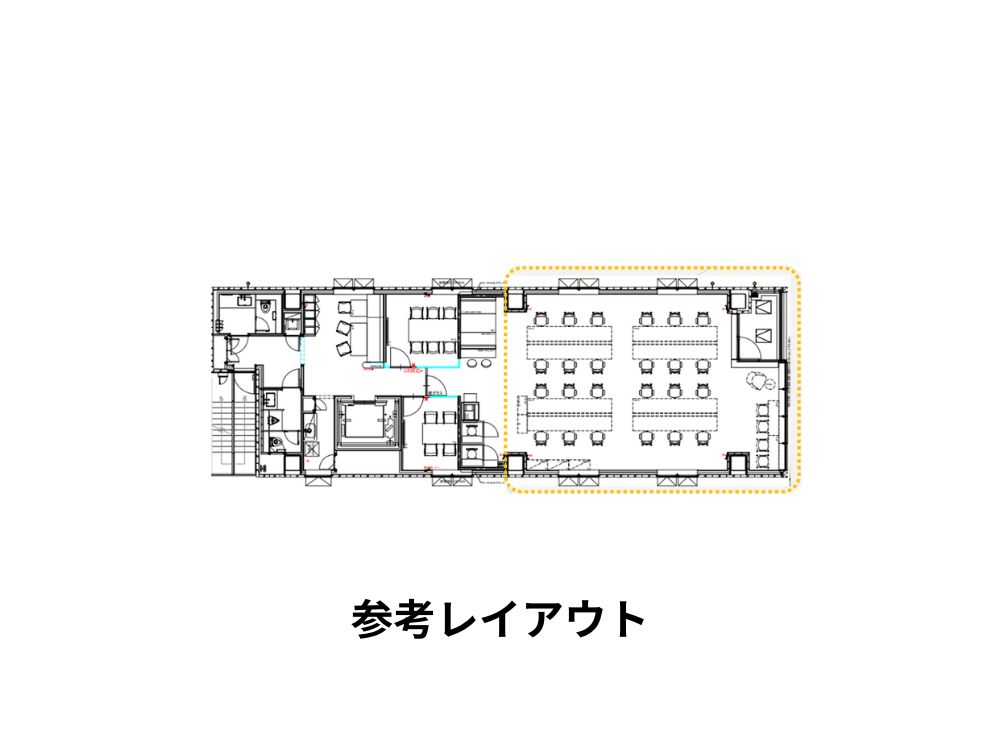 千代田区神田佐久間町のセットアップオフィス物件（秋葉原駅徒歩1分、約50坪）