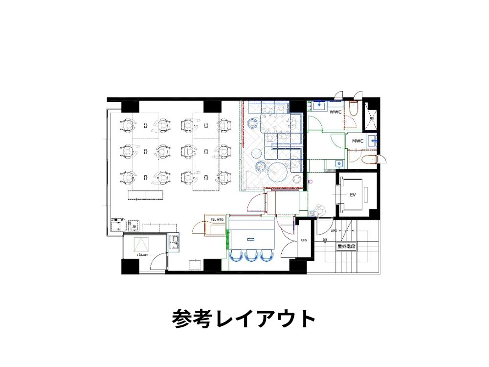 新宿区四谷のコンパクトオフィス物件（新宿御苑前駅徒歩5分、約25坪）