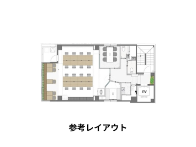 千代田区神田岩本町のセットアップオフィス物件（岩本町駅徒歩1分、約30坪）