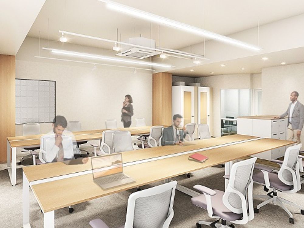 千代田区東神田のセットアップオフィス物件（馬喰町駅徒歩4分、約30坪）