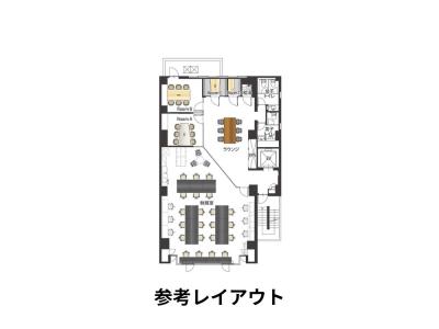 港区芝浦のリノベーションオフィス物件（田町駅徒歩5分、約50坪）