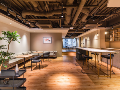 中央区築地のセットアップオフィス物件(築地駅徒歩2分、約90坪)