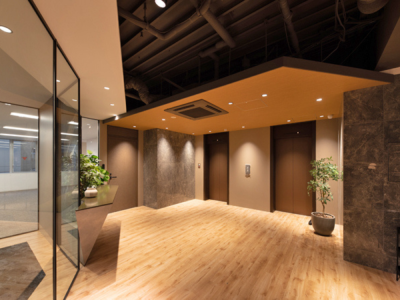 中央区築地のセットアップオフィス物件(築地駅徒歩2分、約90坪)