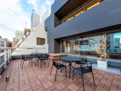 中央区築地のセットアップオフィス物件(築地駅徒歩2分、約90坪)