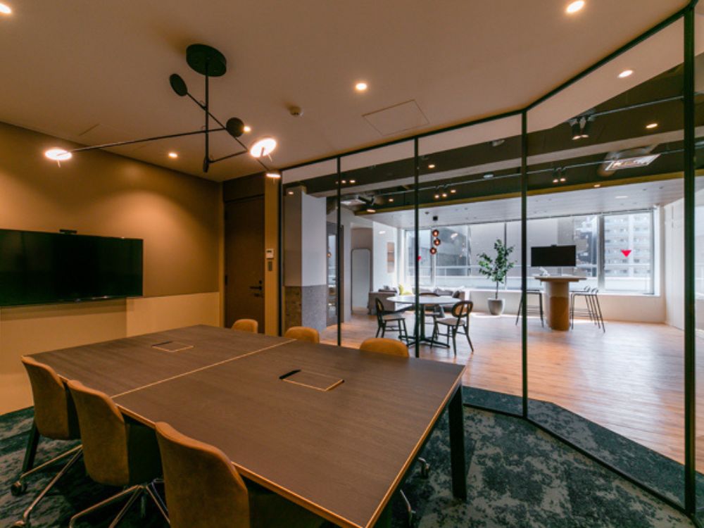 中央区築地のセットアップオフィス物件（築地駅徒歩2分、約60坪）