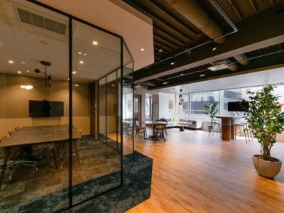 中央区築地のセットアップオフィス物件(築地駅徒歩2分、約60坪)