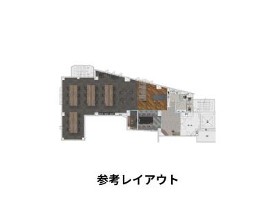 渋谷区神山町のセットアップオフィス物件（代々木公園駅徒歩8分、約55坪）