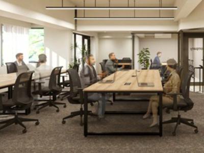 千代田区九段南のフルセットアップオフィス物件(市ヶ谷駅徒歩5分、約25坪)