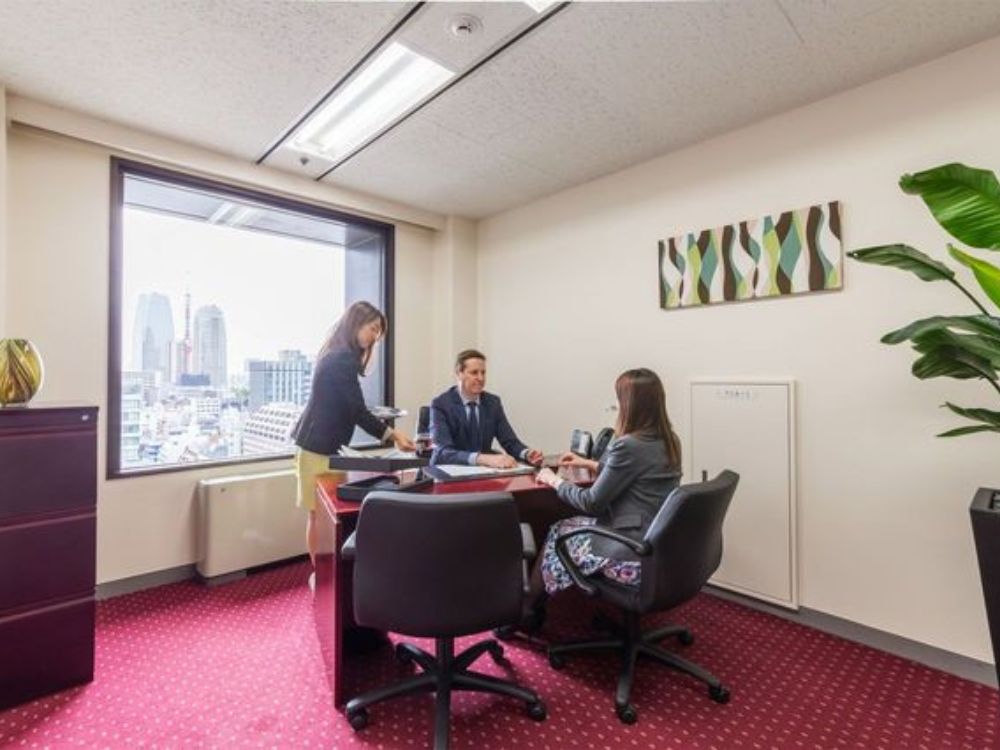 港区西新橋の2-3名用オフィス物件（内幸町駅徒歩1分、10坪未満）