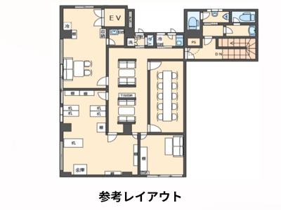 墨田区緑の居抜きオフィス物件（錦糸町駅徒歩10分、約40坪）