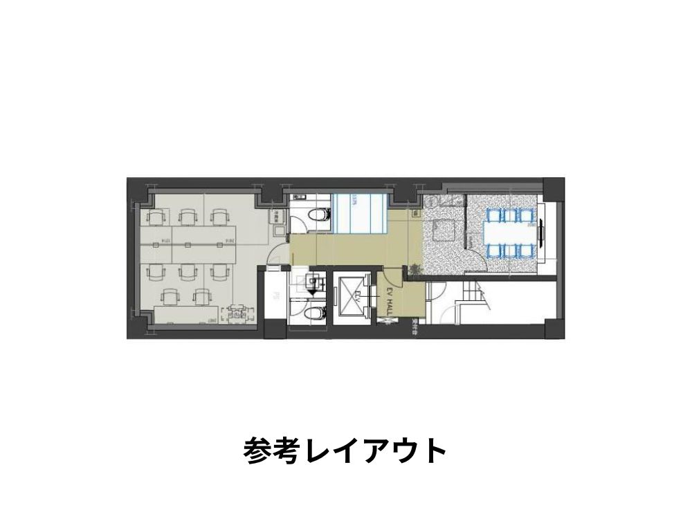 千代田区神田神保町のコンパクトオフィス物件（神保町駅徒歩1分、約20坪）