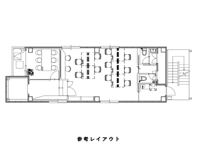 文京区湯島のコンパクトオフィス