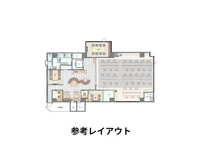 千代田区神田神保町のセットアップオフィス物件（神保町駅徒歩1分、約70坪）