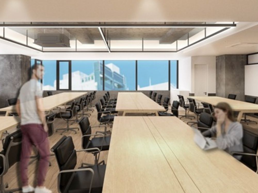 千代田区神田神保町のセットアップオフィス物件（神保町駅徒歩1分、約70坪）