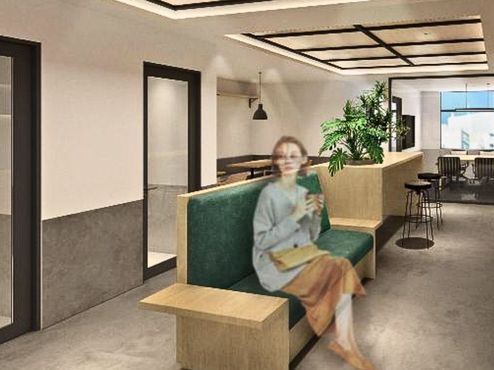 千代田区神田神保町のセットアップオフィス物件（神保町駅徒歩1分、約70坪）