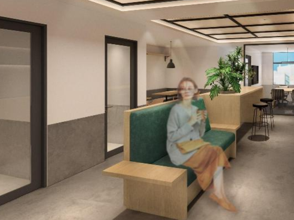 千代田区神田神保町のセットアップオフィス物件（神保町駅徒歩1分、約70坪）