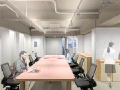 中央区東日本橋のフルセットアップオフィス（東日本橋駅徒歩6分、約30坪）