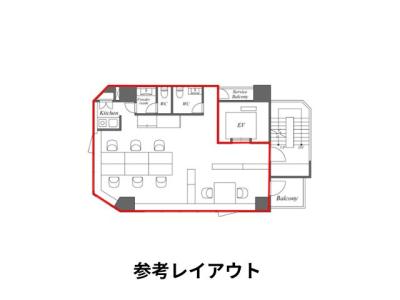 港区芝のセットアップオフィス物件（三田駅徒歩1分、約15坪）