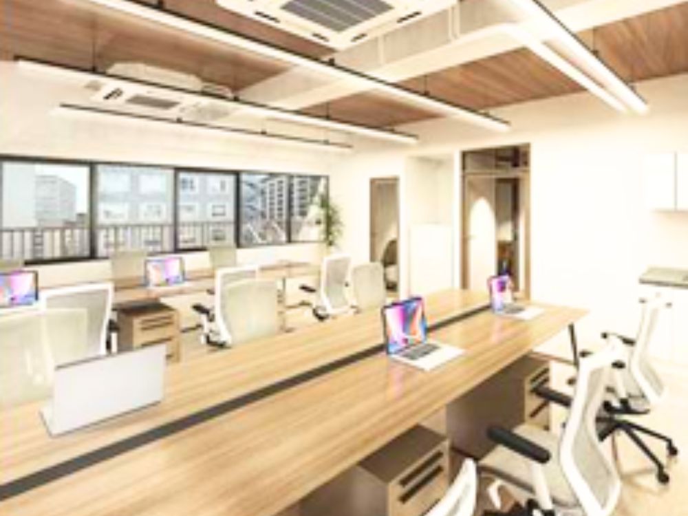 港区芝大門のセットアップオフィス物件(大門駅徒歩6分、約20坪)