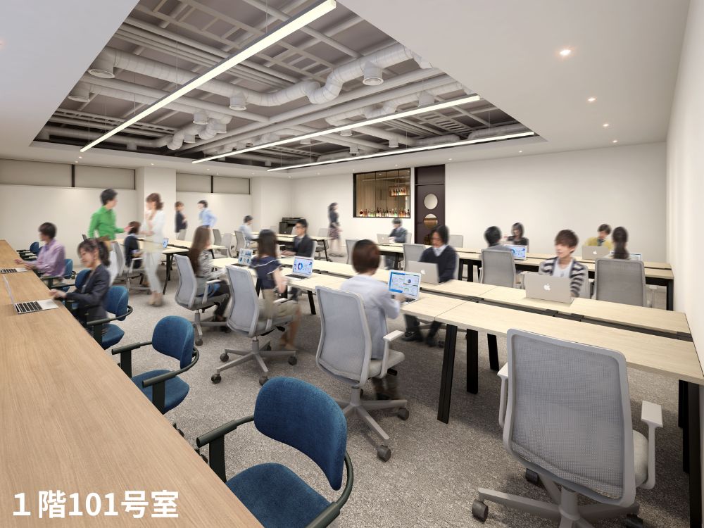 新宿区市谷本村町のセットアップオフィス物件（市ヶ谷駅徒歩5分、約170坪）