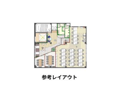港区浜松町のセットアップオフィス物件（浜松町駅徒歩2分、約65坪）