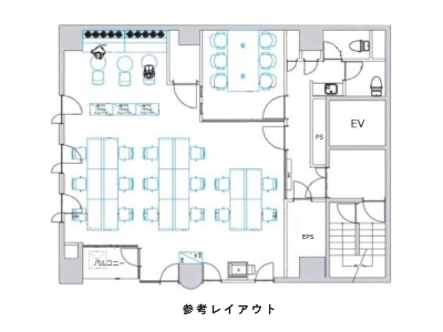 千代田区鍛冶町のセットアップオフィス物件(神田駅徒歩1分、約30坪)