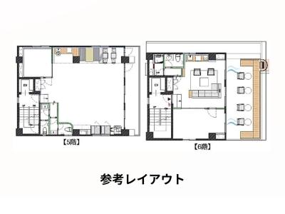 千代田区九段南のメゾネットオフィス物件(市ヶ谷駅徒歩3分、約40坪)