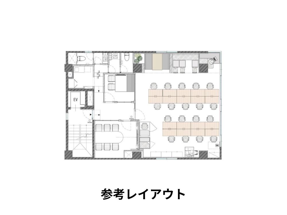 千代田区九段南のセットアップオフィス物件（市ヶ谷駅徒歩3分、約30坪）