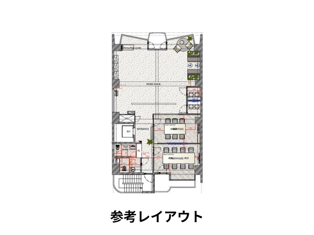 千代田区九段南のセットアップオフィス物件（九段下駅徒歩7分、約45坪）