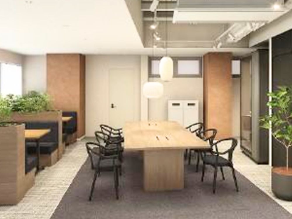 千代田区神田司町のフルセットアップオフィス物件（淡路町駅徒歩1分、約55坪）