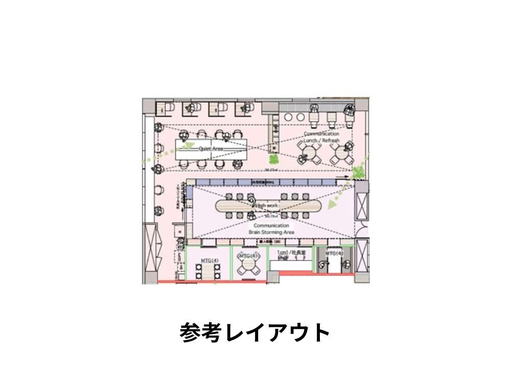 新宿区下宮比町のセットアップオフィス物件（飯田橋駅徒歩2分、約55坪）