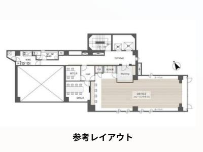 港区虎ノ門のセットアップオフィス（虎ノ門ヒルズ駅徒歩1分、約50坪）