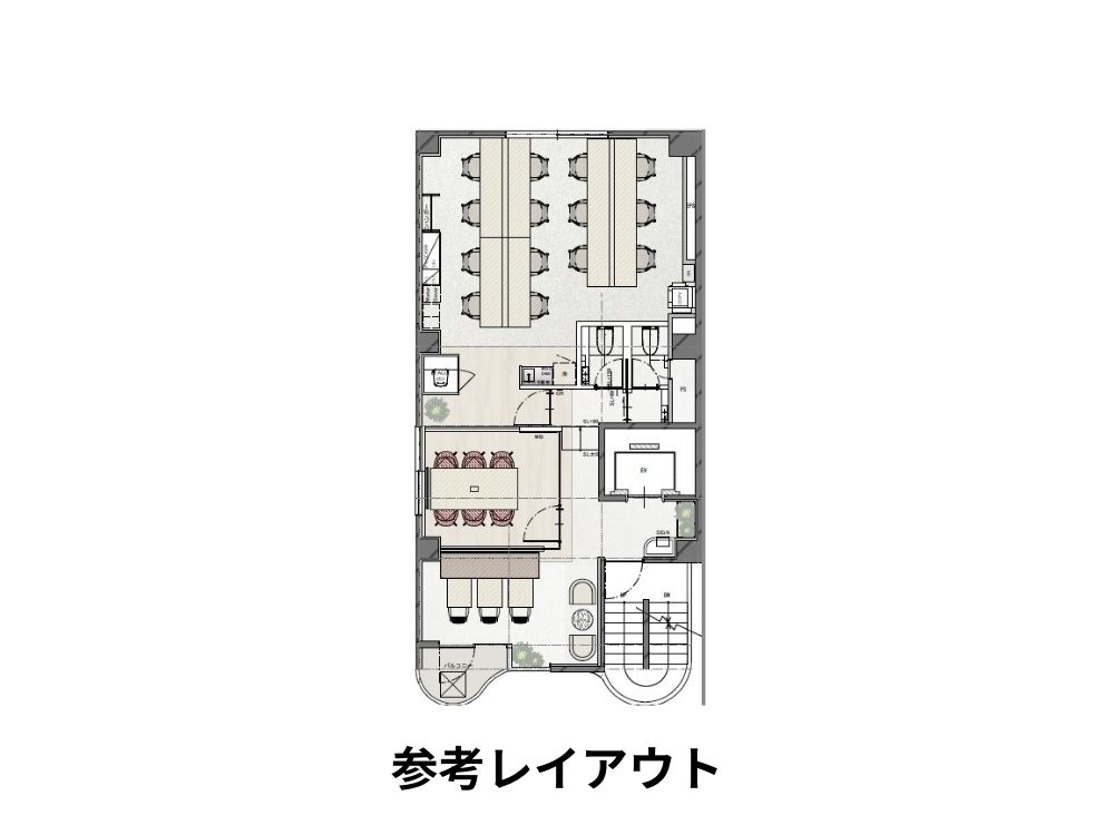 千代田区神田須田町のフルセットアップオフィス物件（淡路町駅徒歩1分、約25坪）