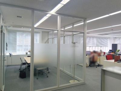 中央区日本橋大伝馬町の居抜きオフィス物件（小伝馬町駅徒歩2分、約45坪）