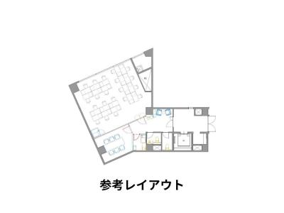 千代田区神田東松下町のセットアップオフィス物件（岩本町駅徒歩3分、約30坪）