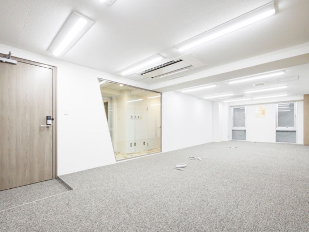 港区東新橋のセットアップオフィス物件（汐留駅徒歩2分、約30坪）