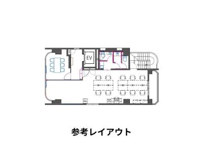 港区新橋のセットアップオフィス物件（御成門駅徒歩4分、約20坪）