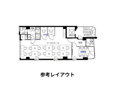 港区六本木のセットアップオフィス物件（六本木一丁目駅徒歩3分、約25坪）