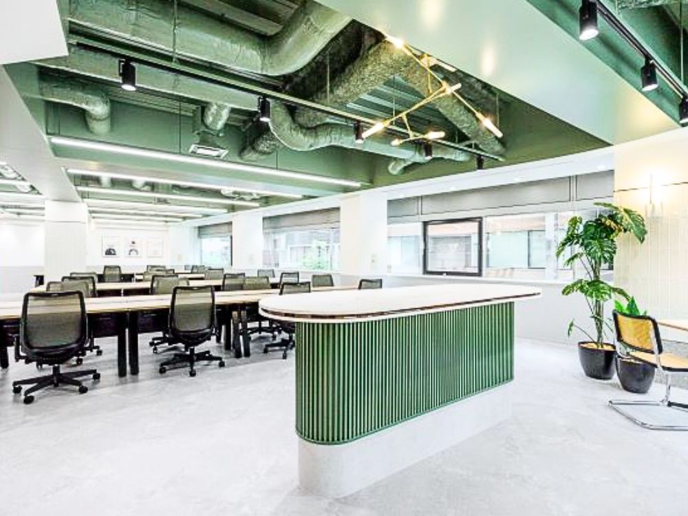 中央区日本橋久松町のセットアップオフィス物件（東日本橋駅徒歩4分、約60坪）