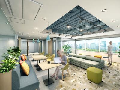 文京区大塚のセットアップオフィス物件（新大塚駅徒歩5分、約85坪）