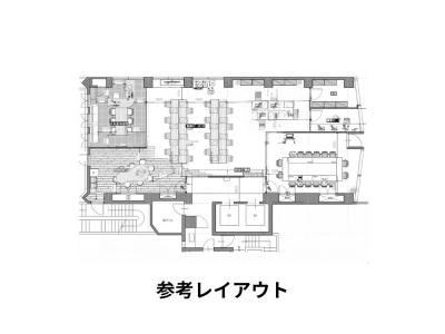 港区六本木の居抜きオフィス物件（六本木一丁目駅徒歩2分、約60坪）