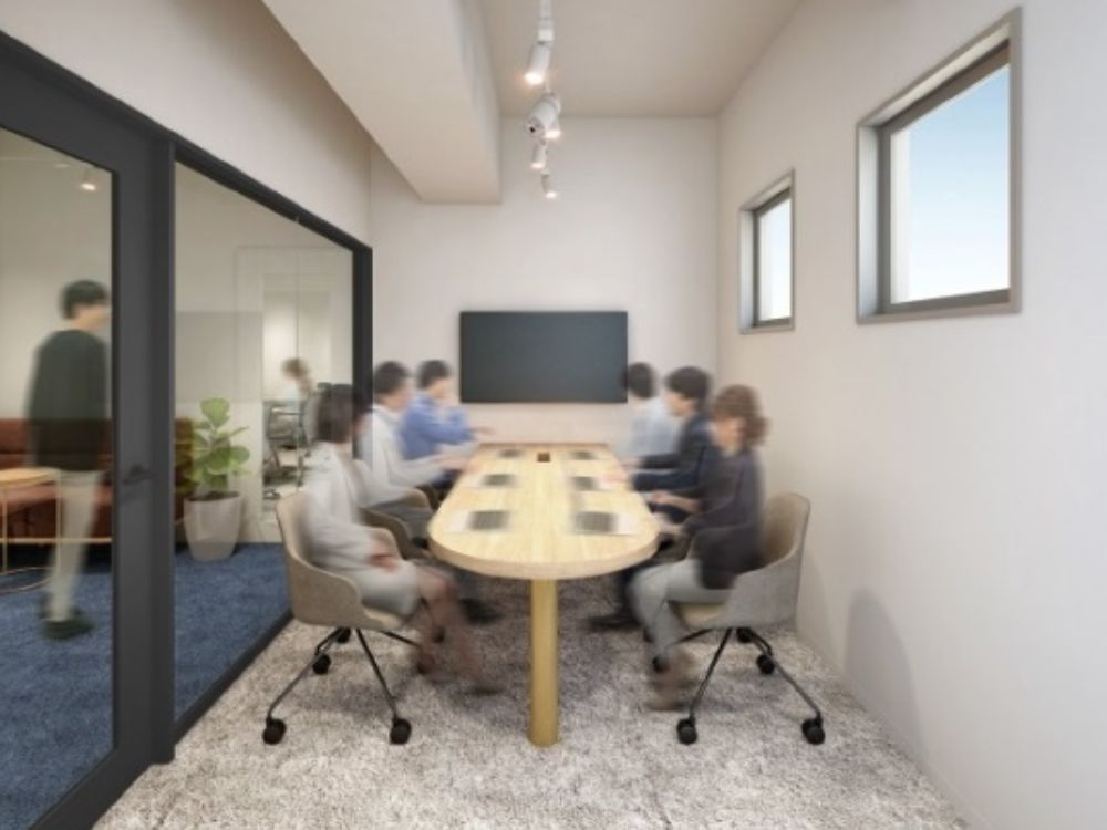 品川区西五反田のセットアップオフィス物件（不動前駅徒歩1分、約50坪）