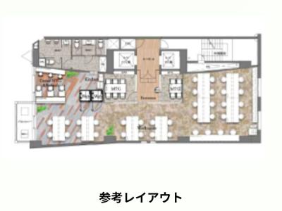 品川区西五反田のセットアップオフィス物件(不動前駅徒歩1分、約55坪)