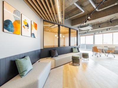 品川区西五反田のセットアップオフィス物件(不動前駅徒歩1分、約50坪)