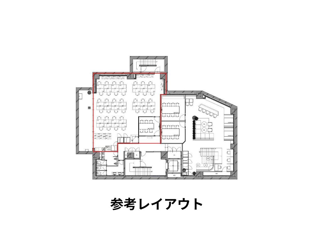 品川区西五反田のセットアップオフィス物件（五反田駅徒歩7分、約45坪）