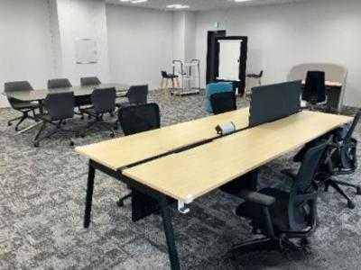 千代田区六番町のセットアップオフィス物件（市ヶ谷駅徒歩4分、約115坪）