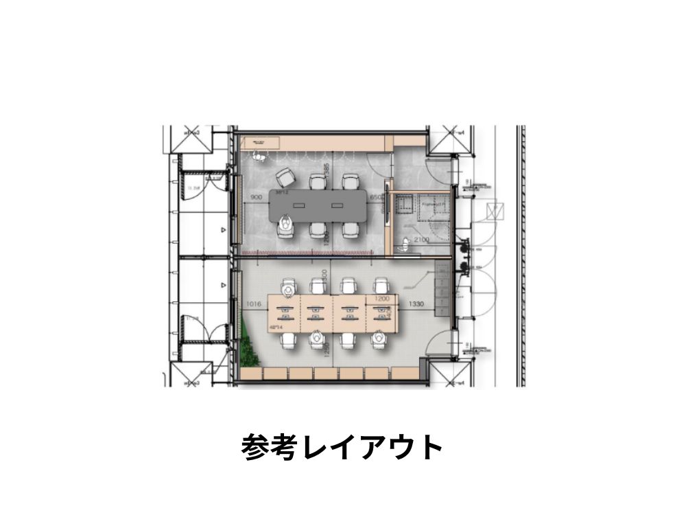 港区麻布台のセットアップオフィス物件（六本木一丁目駅徒歩5分、約20坪）