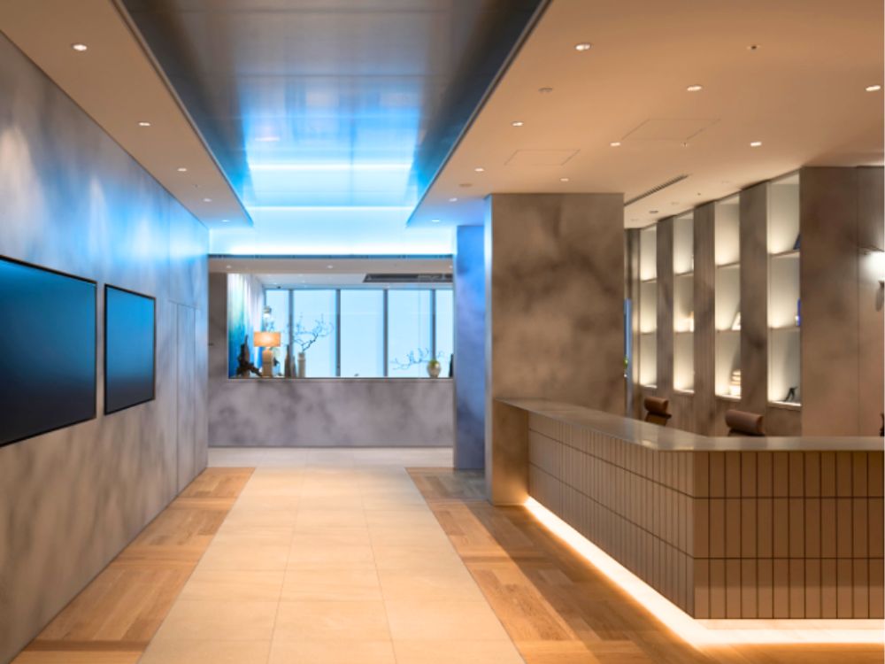 港区芝の5-6名用オフィス物件（三田駅徒歩1分、10坪未満）