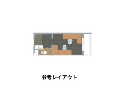 渋谷区代々木の2名用オフィス物件(新宿駅徒歩2分、10坪未満)