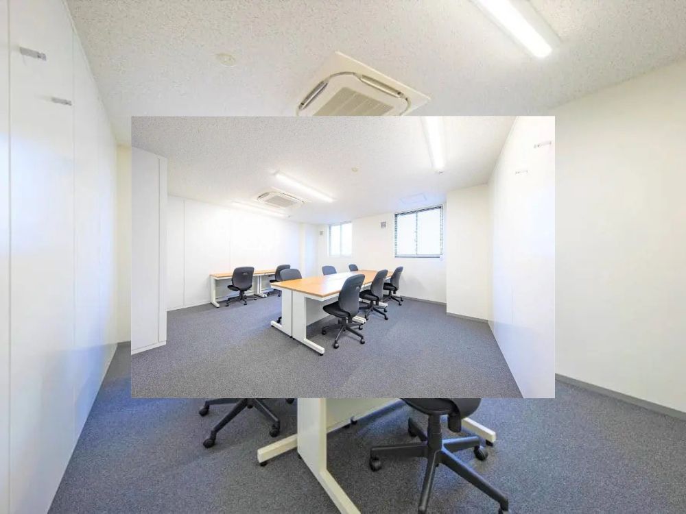 港区三田の10-12名用オフィス物件（赤羽橋駅徒歩4分、10坪未満）